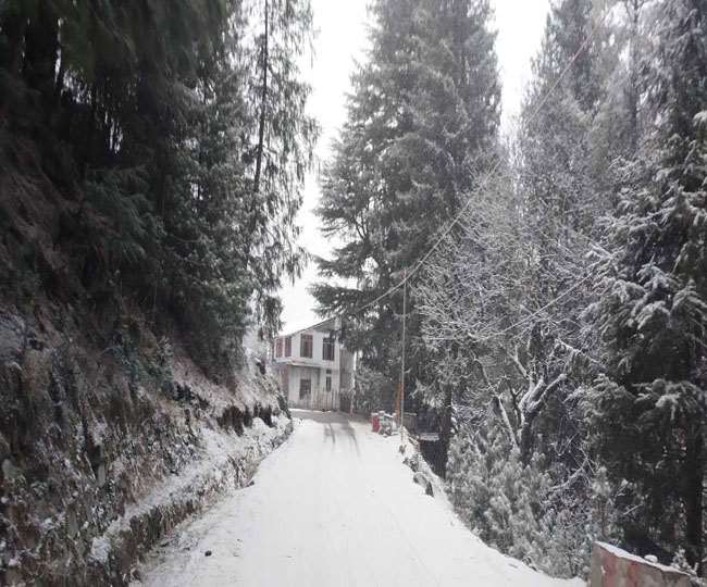 Uttarakhand-snowfall